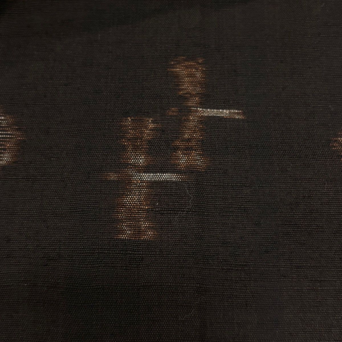 焦茶色 正絹