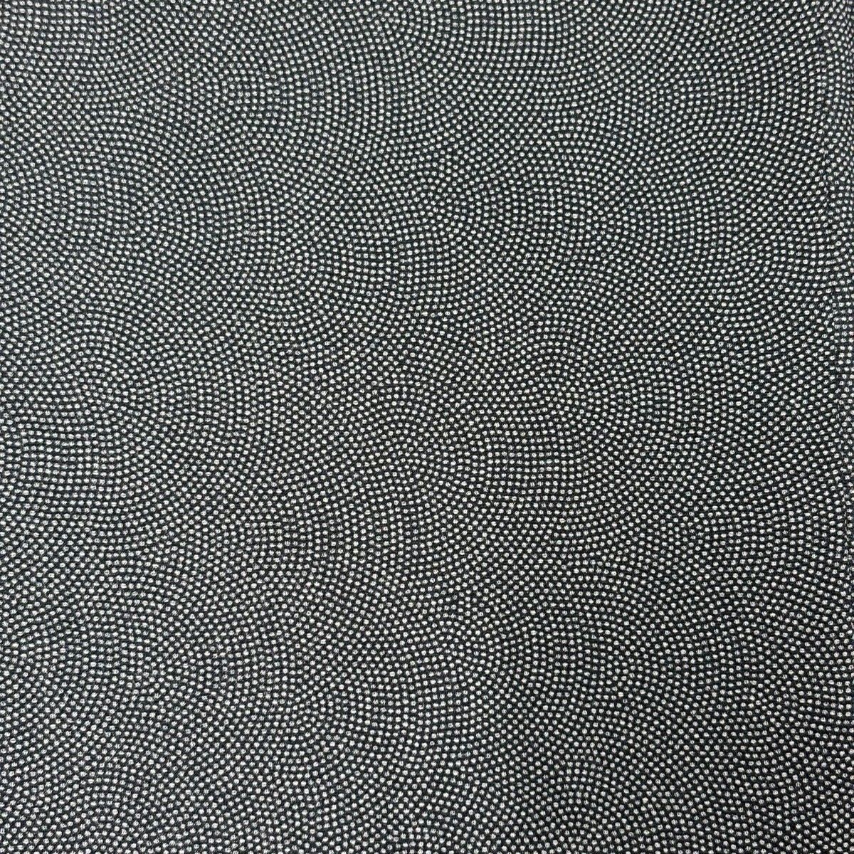  江戸小紋 身丈156 cm 裄丈65.5 M 袷 やまと 落款 鮫 紺色 正絹 名品 一つ紋 小紋 着物