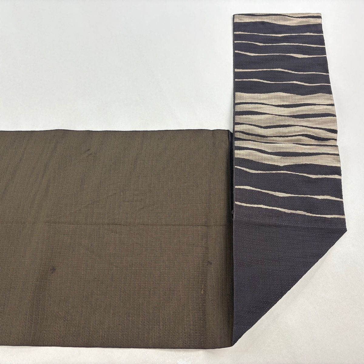 落款 八寸名古屋帯