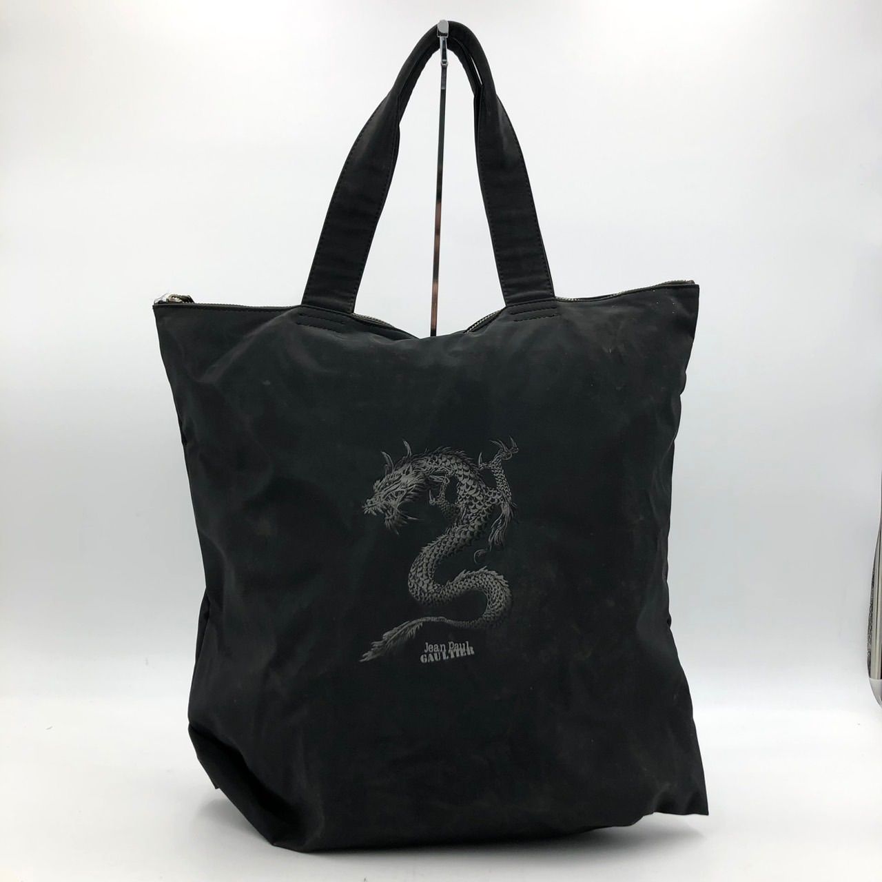 廃盤モデル 高級】ジャンポールゴルチエ トートバッグ ドラゴン 龍
