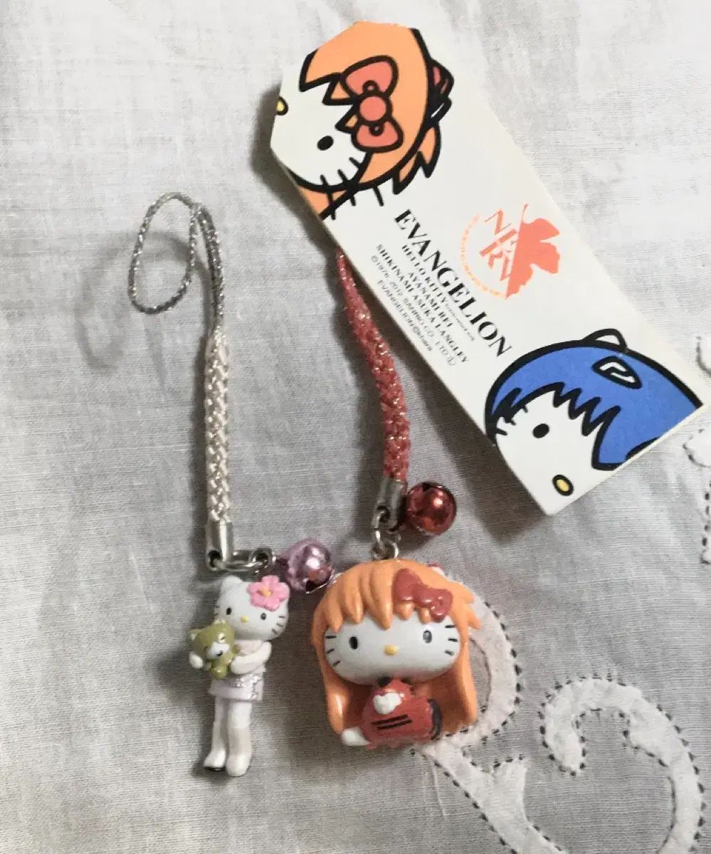 エヴァンゲリオン アスカ 渋谷 ハローキティ ストラップ - メルカリ