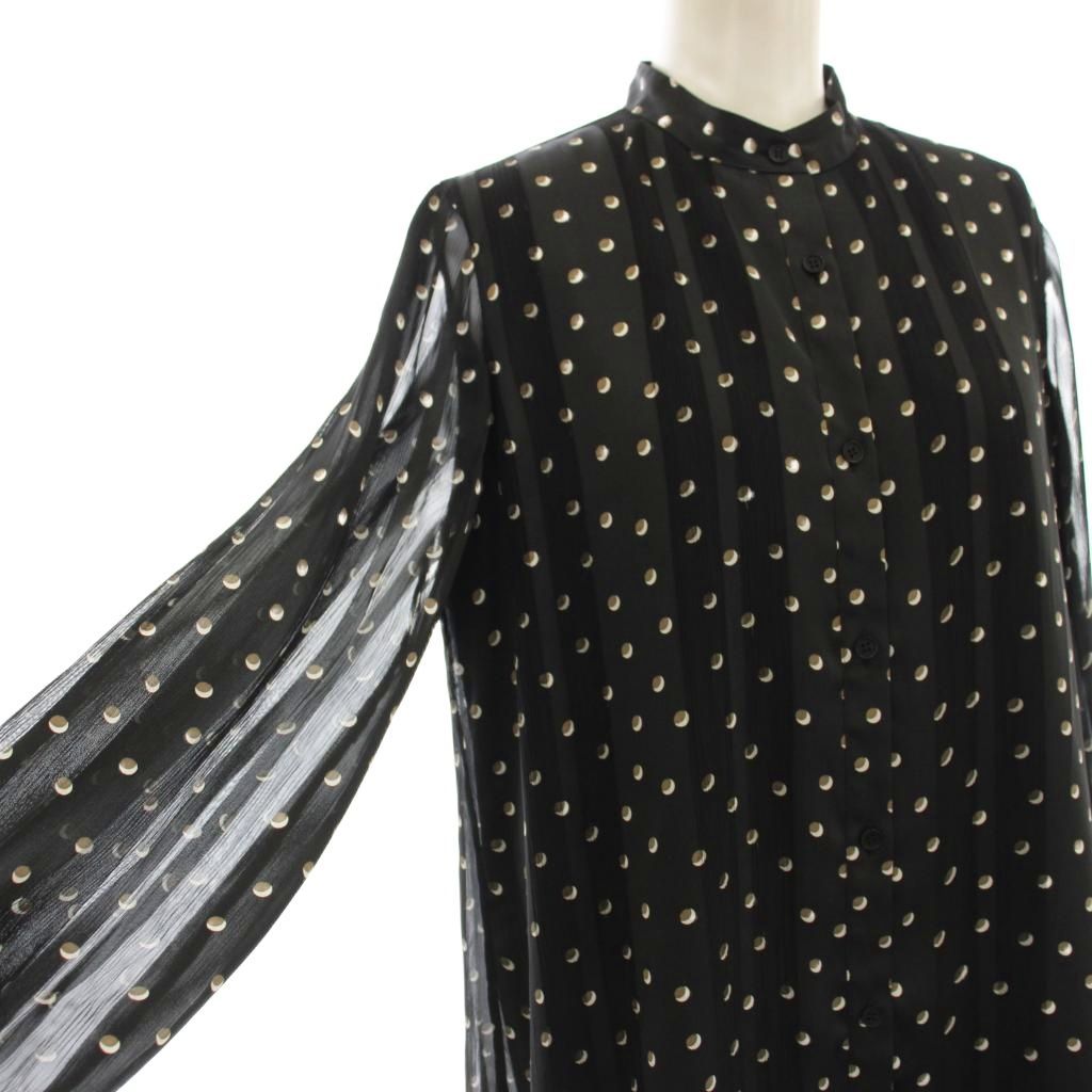 セオリーリュクス　ドットシャツ　38サイズ Theory luxe（ドット ・ シャツ/ブラウス(長袖/七分)）のフリマ