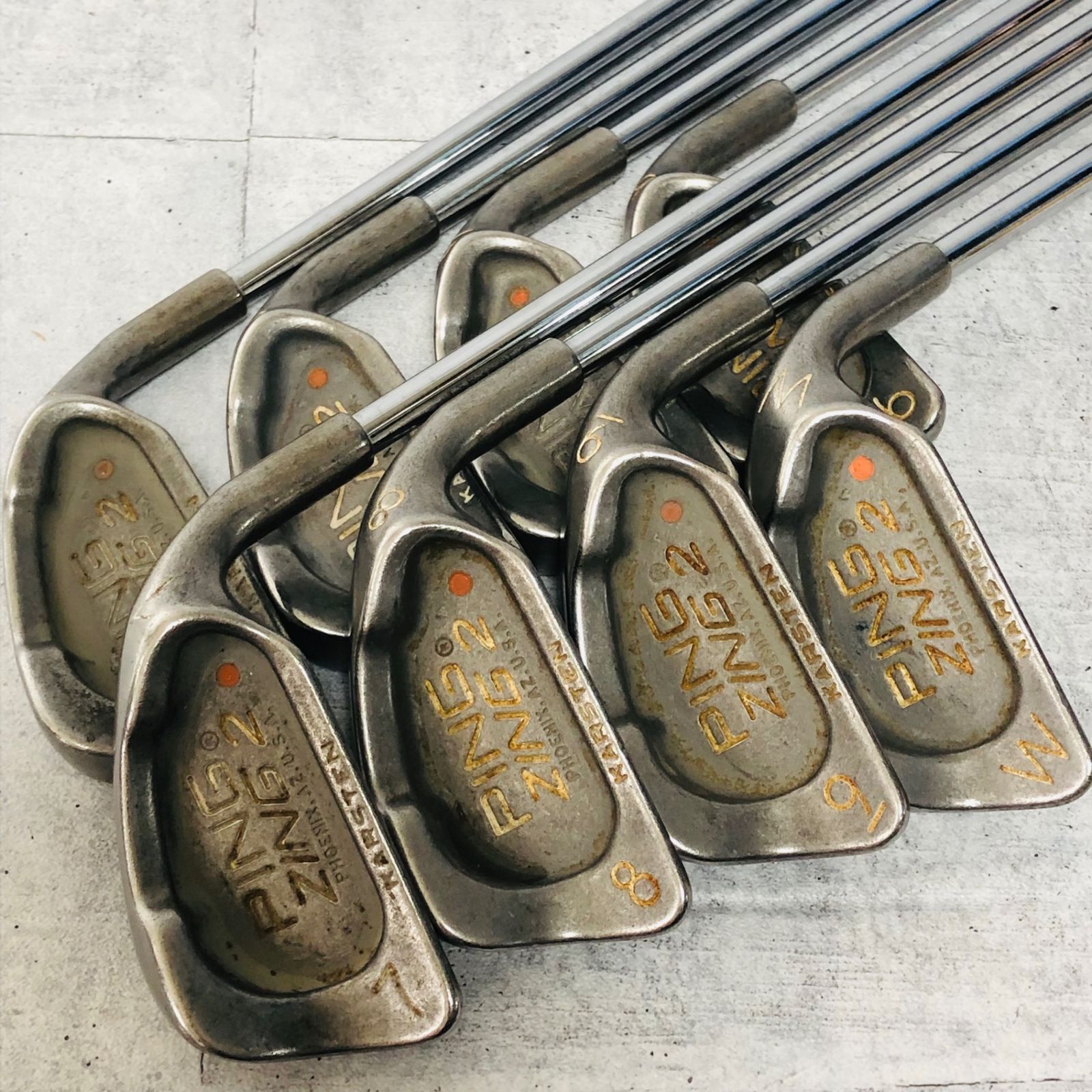 PING ピン ZING2 ジング2 オレンジドット 8本 メンズ ゴルフ クラブ