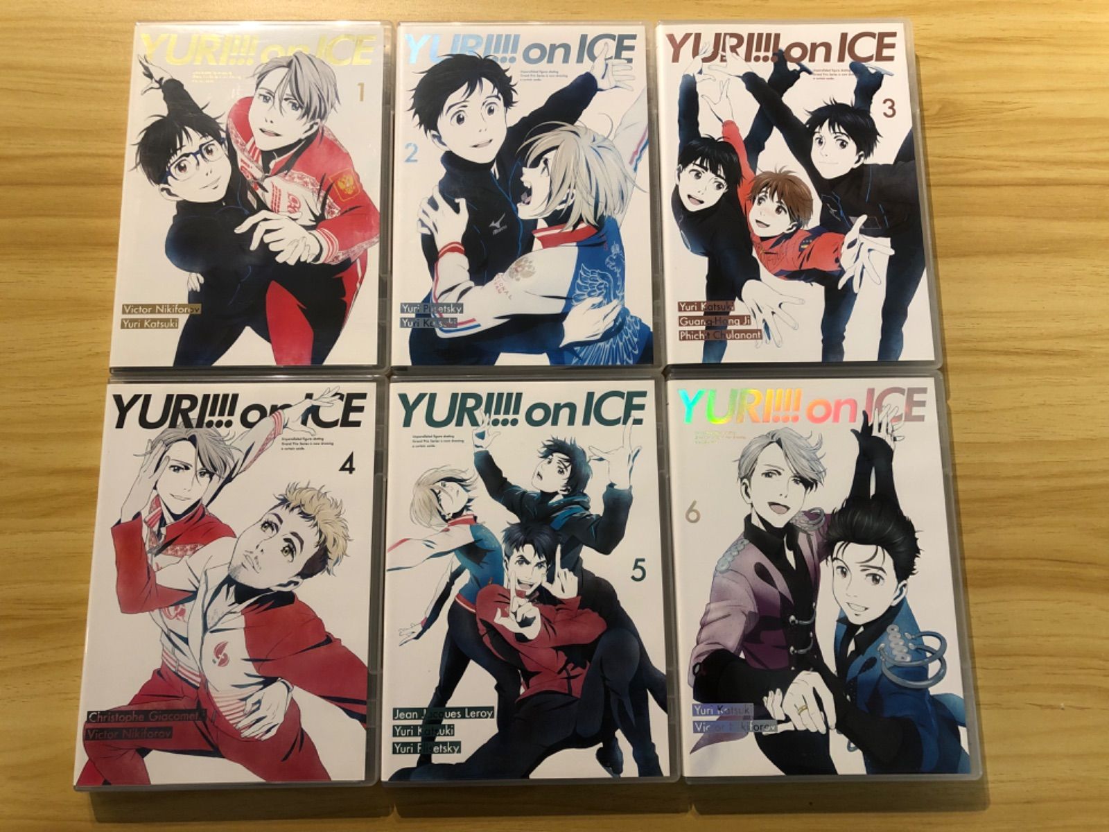 DVD ユーリ!!! on ICE 全6巻セット M 02767