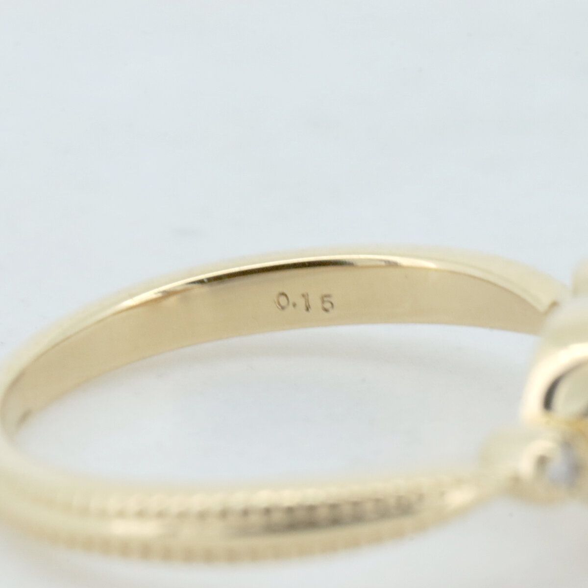 ポンテヴェキオ ダイヤモンド ピアス 0.15ct 18金 ポンテヴェキオ 