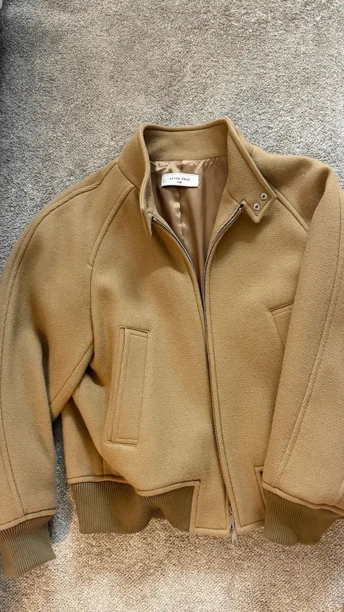 アフタープレイ リーガーズハリントンジャケット モカ L