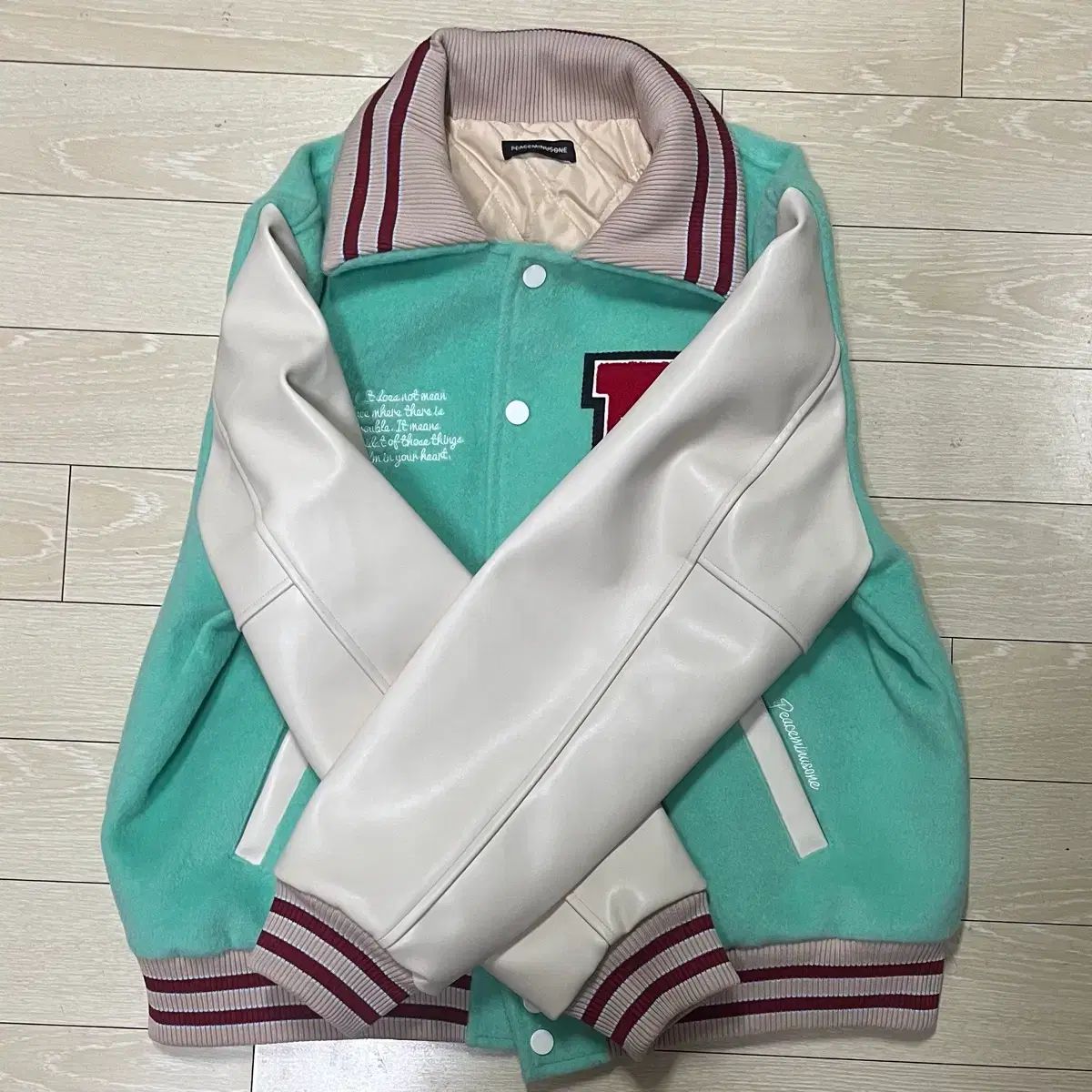 PEACEMINUSONE ピースマイナスワン スタジャン ミント L G DRAGON ジードラゴン