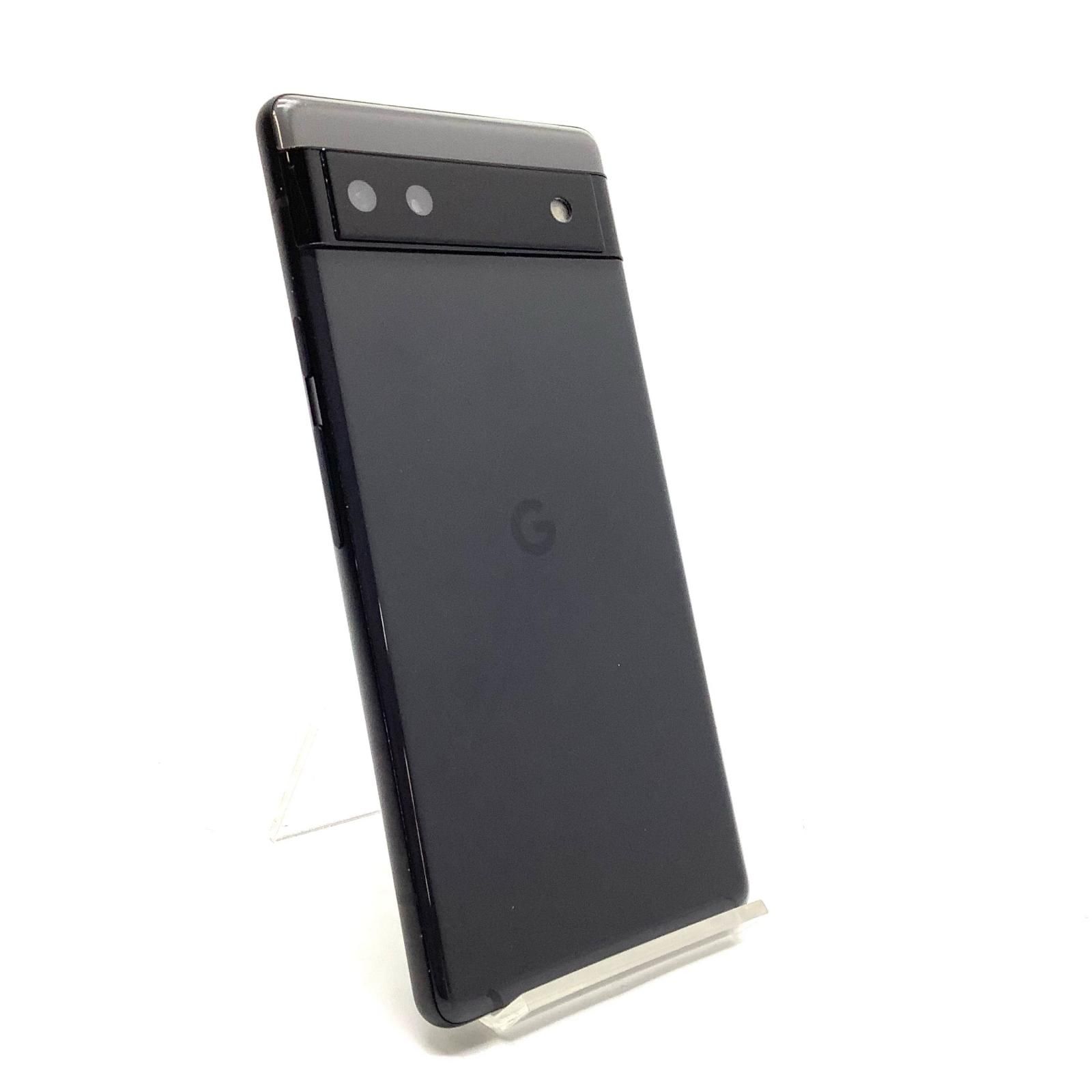 Google Pixel 6a 128GB Charcoal au SIMフリー GB17L 白ロム 動作確認