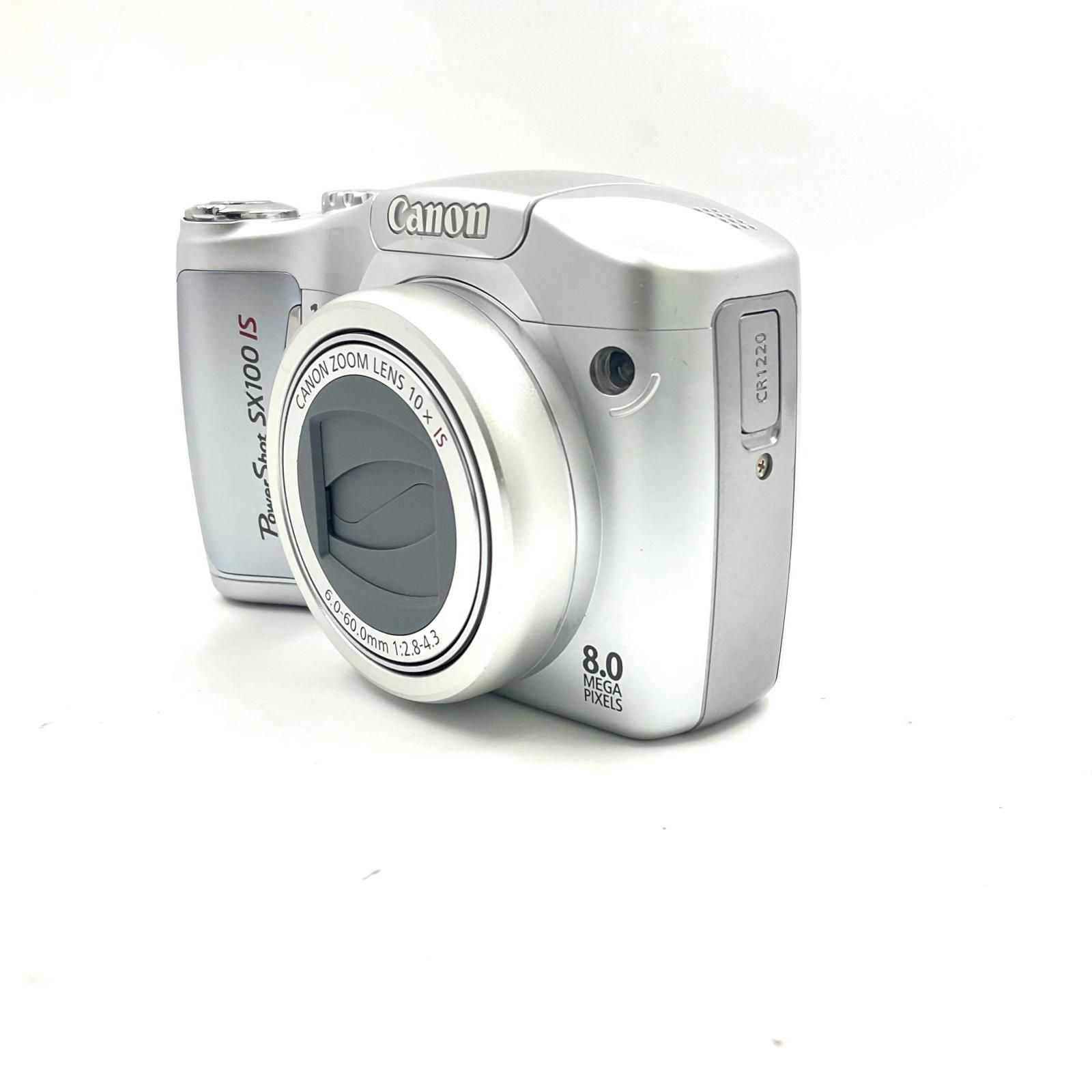 Canon コンパクトデジタルカメラ PowerShot SX 100 IS シルバー コンパクトデジタルカメラ デジタルカメラ
