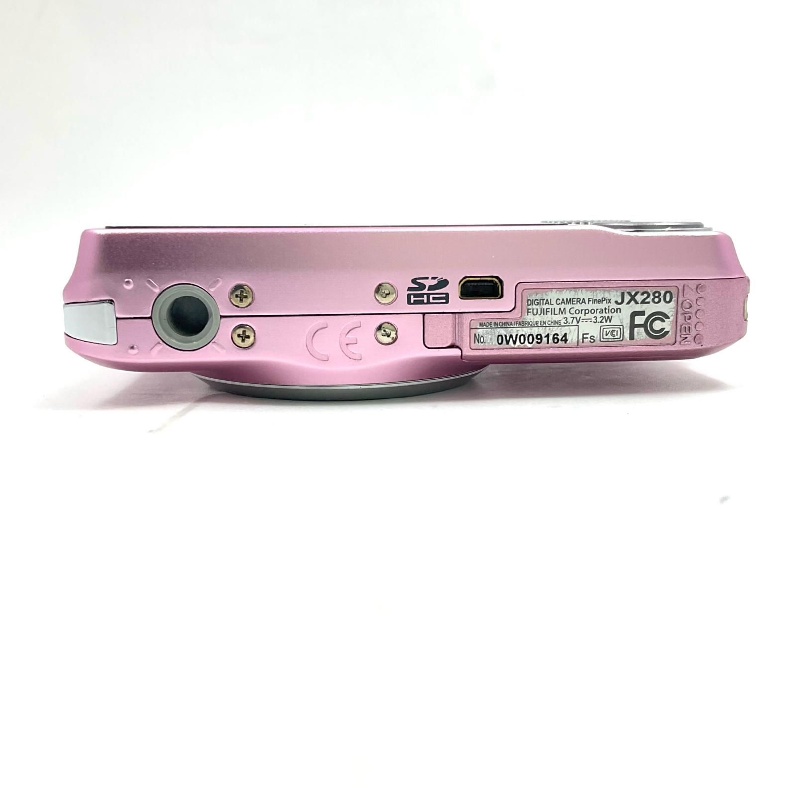 FUJIFILM コンパクトデジタルカメラ FINEPIX JX280 [ピンク]【難有