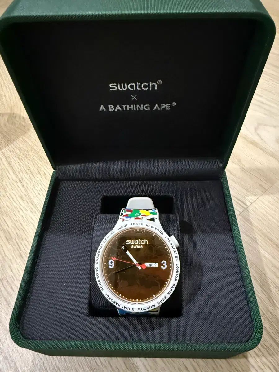 スウォッチ x アベイシングエイプ