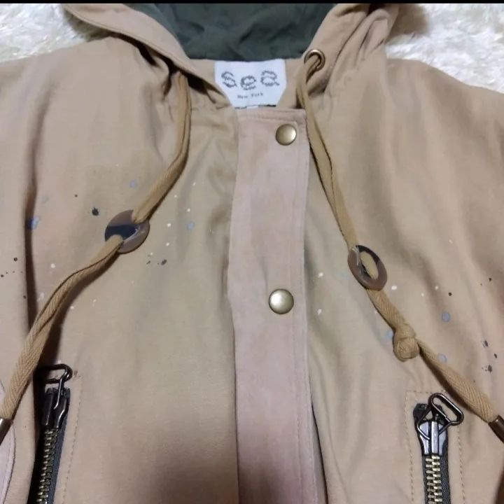 Sea New York シーニューヨーク　ペイントモッズコート sea New York シーニューヨーク モッズコート ブルゾン 羽織 ペイント