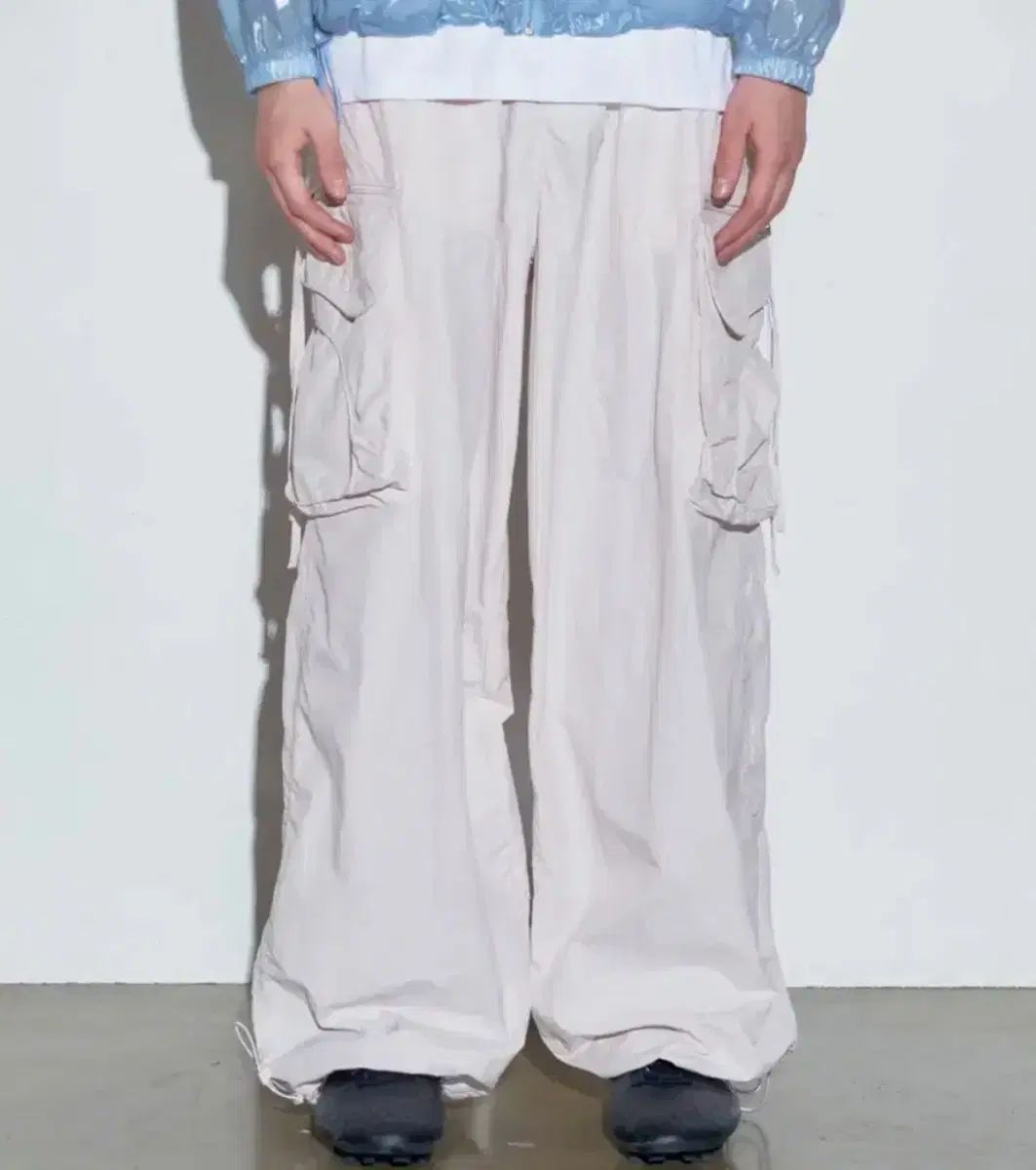 SCULPTOR スカルプター パラシュート カーゴパンツ ピンク S