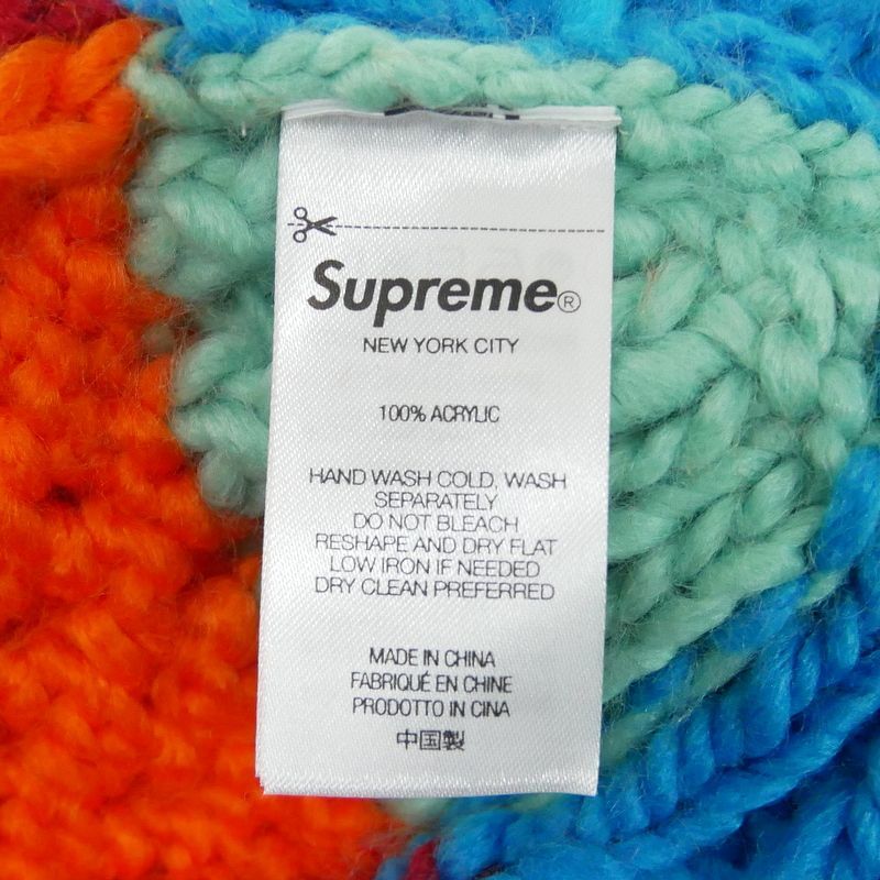 Supreme 国内正規 25SS Block Knit Beanie ブロックニットビーニー