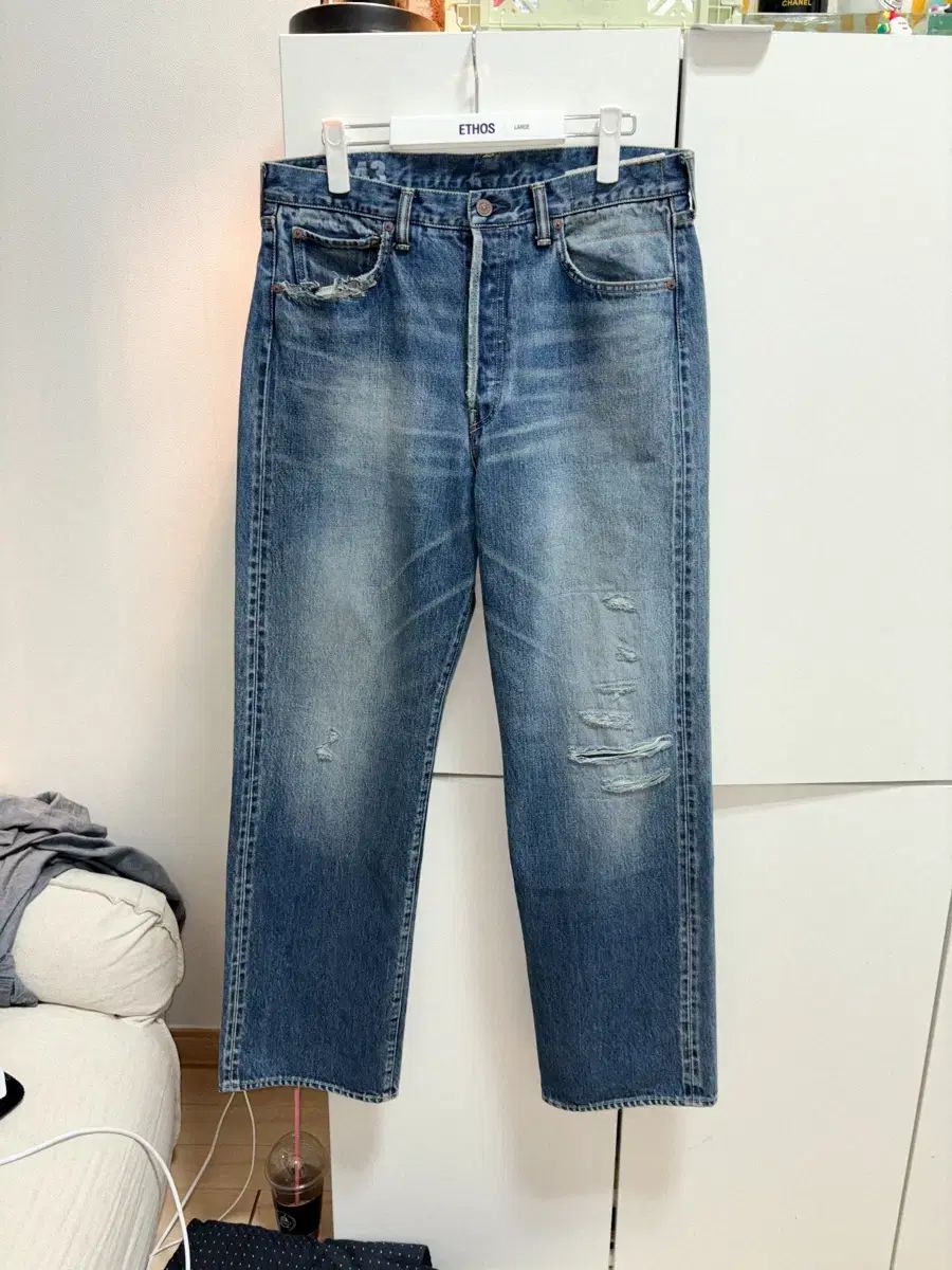 32 x ビズビム 25 SS Visvim 01 Wide Damaged 43