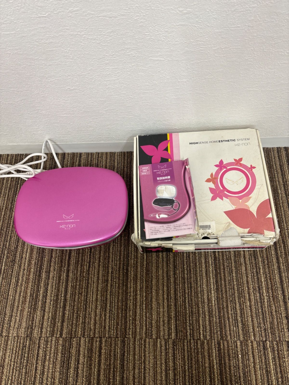 ケノン ke-non フラッシュ式脱毛器 箱有り