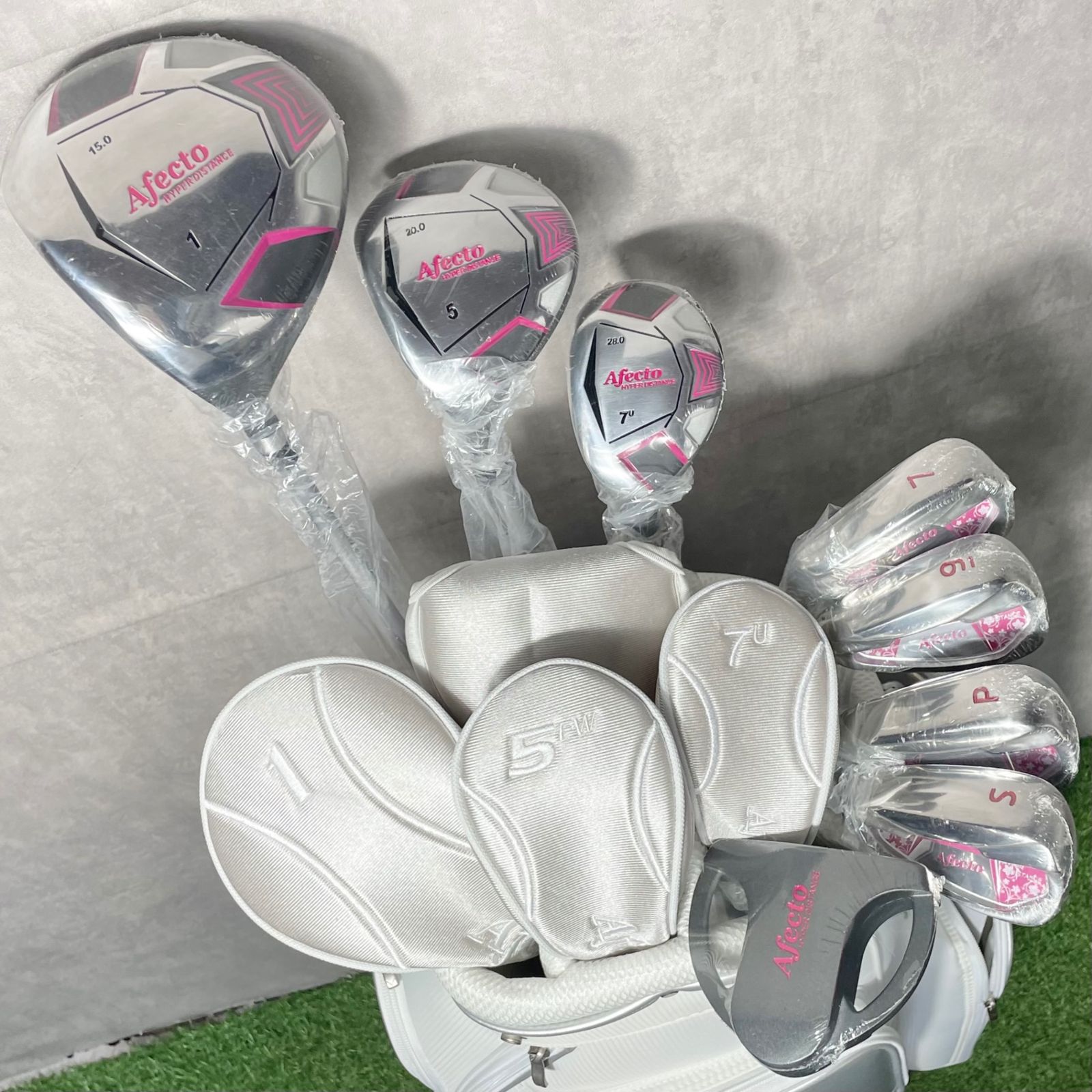 レフティ 全て Callaway REVA Afecto ゴルフクラブセット 8本 L レディース 左 キャロウェイ レバ アフェクト 左用 左利き用