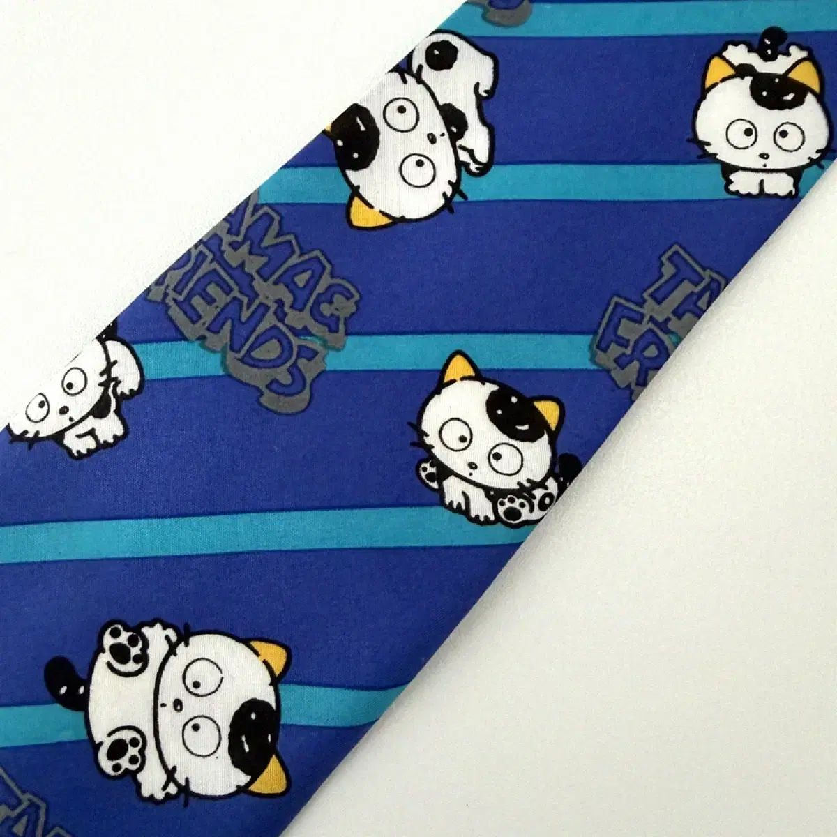 タマ＆フレンズ ヴィンテージ ネック タイ 日本 古典 猫 キャラクター SEGA