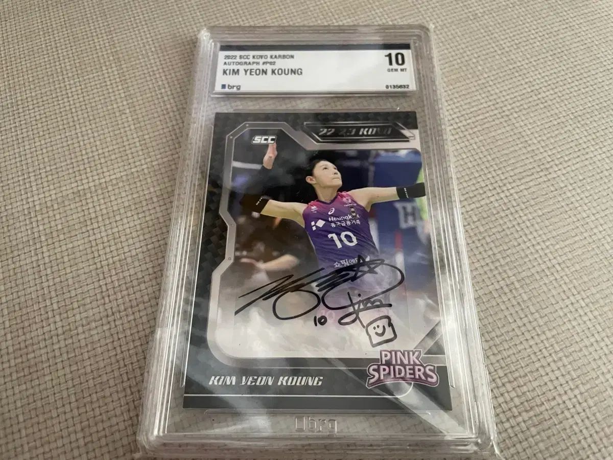 KOVO SCC プロバレー オート サイン 興国生命 キム ヨンギョン KimYeonKoung brg 10