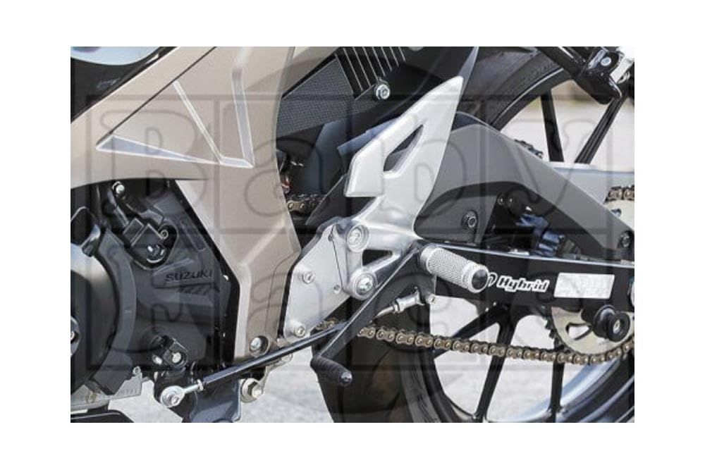 ベビーフェイス BABY FACE セットバックプレート シルバー GSX-R 125 002-BS 001 SV