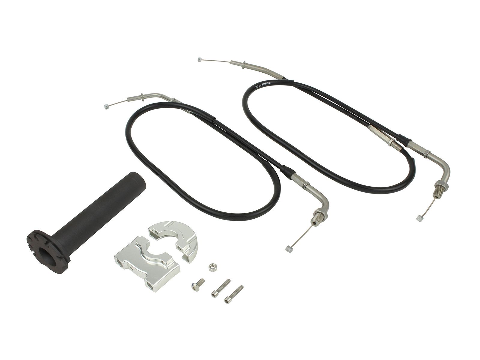 ポッシュフェイス POSH FAITH バイク用品 コンパクト ハイスロットルキット ゼファー400 | ゼファー400χ ゼファー750 ZRX 400 |S ZZR 1100 D シルバー