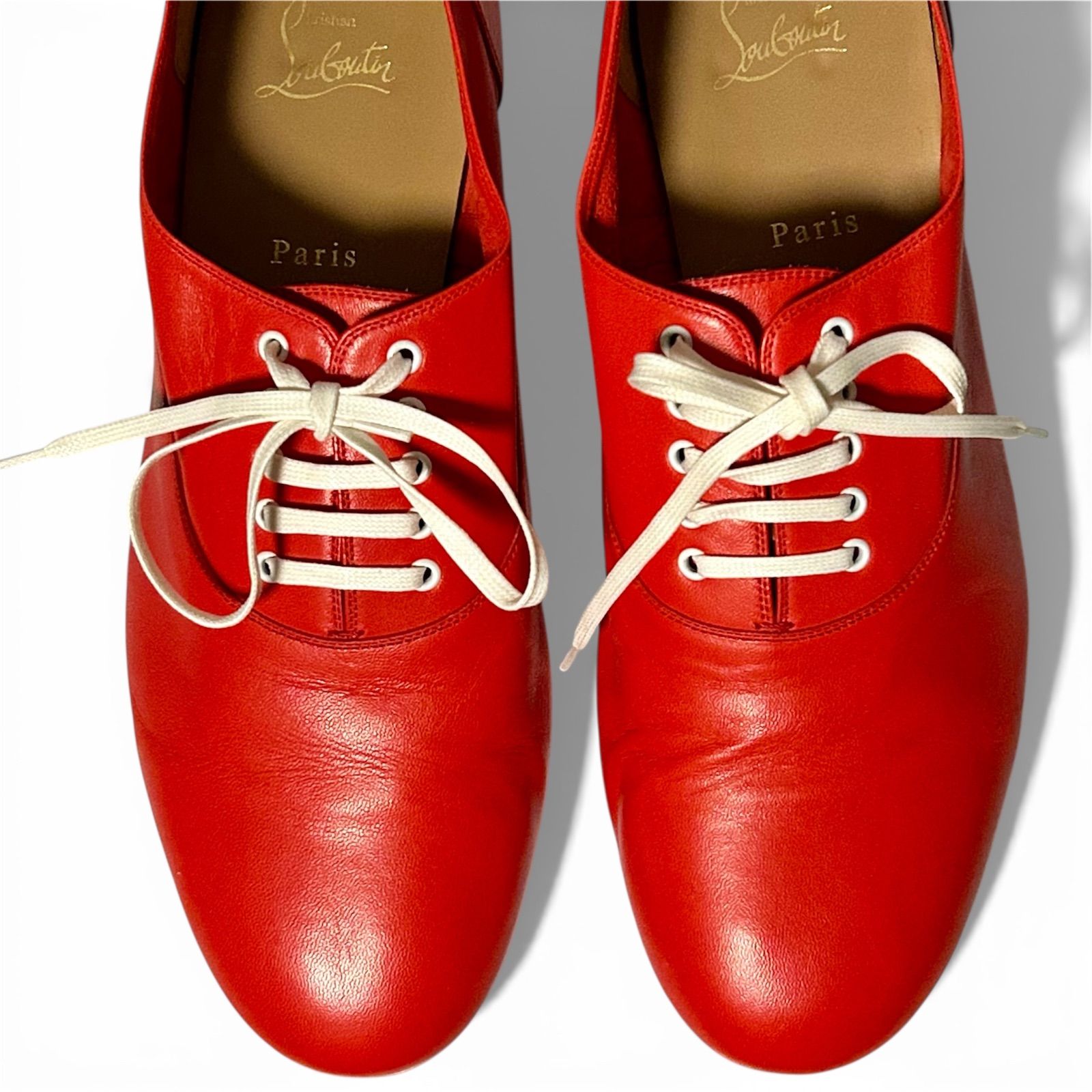 Christian Louboutin クリスチャンルブタン レザー スリッポン