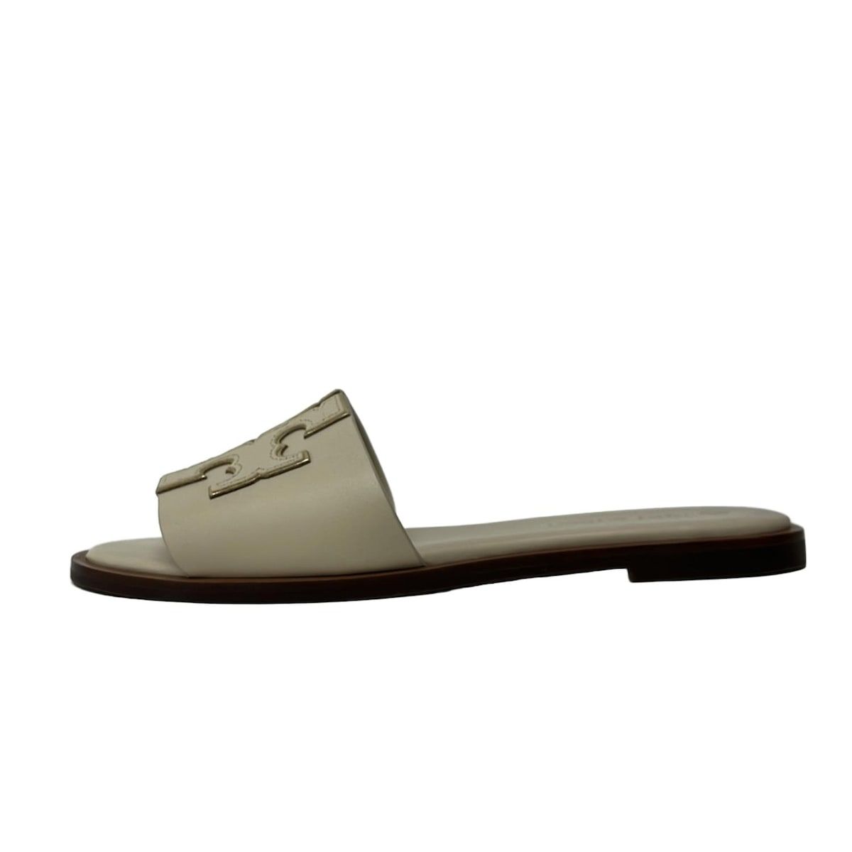 TORY BURCH トリーバーチ サンダル 5 1 2 M レディース ベージュ オープントゥ レザー