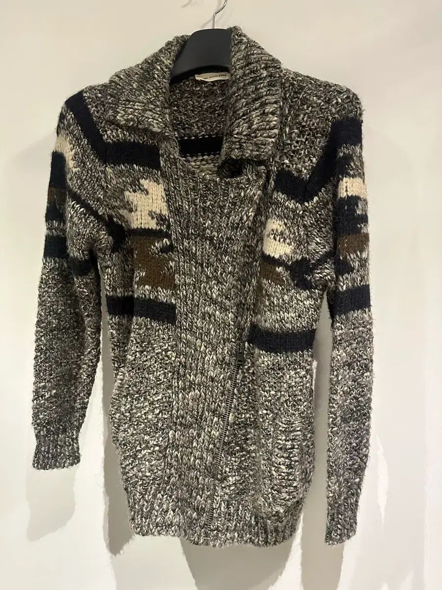 イザベルマラン エトワール ジップアップ ニット カーディガン |Lサイズ