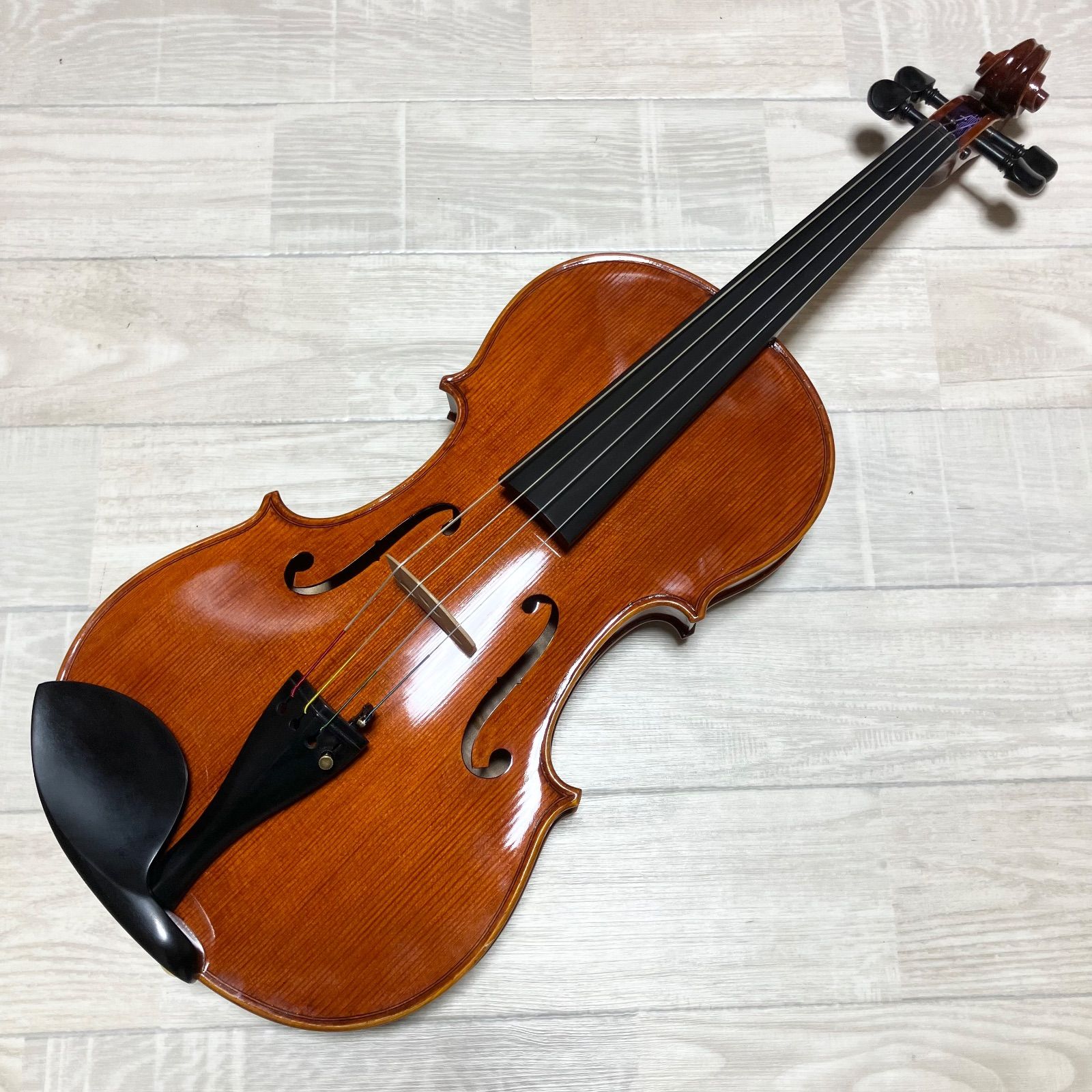 良音 ビオラ カルロ ジョルダーノ VL-3 16 inch anno 2007 GEWAハードケース Carlo giordano 虎杢 虎目