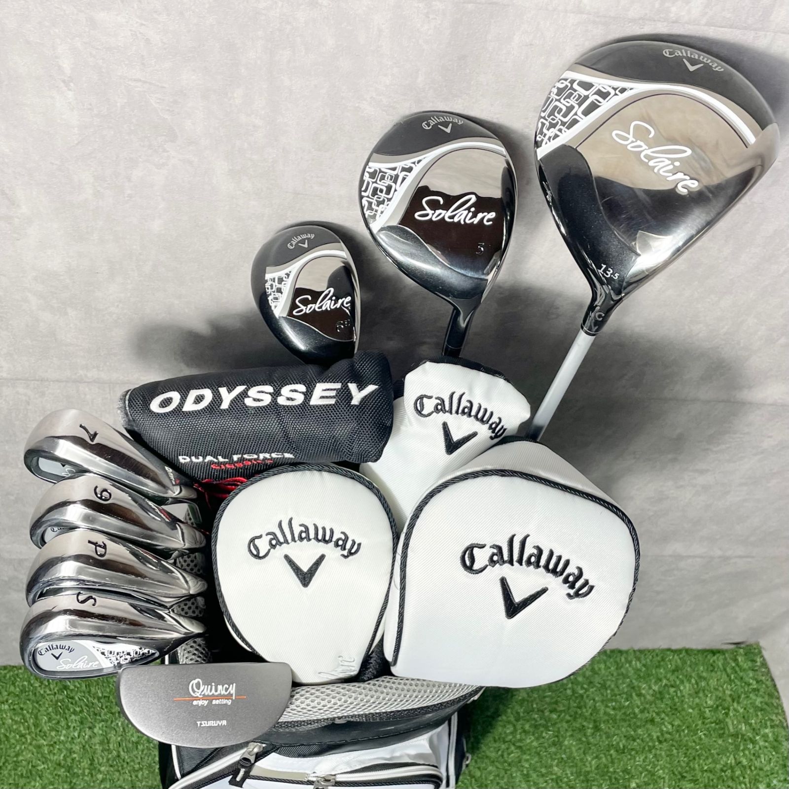 美品】Callaway Solaire レディース L ゴルフクラブセット 8本 右