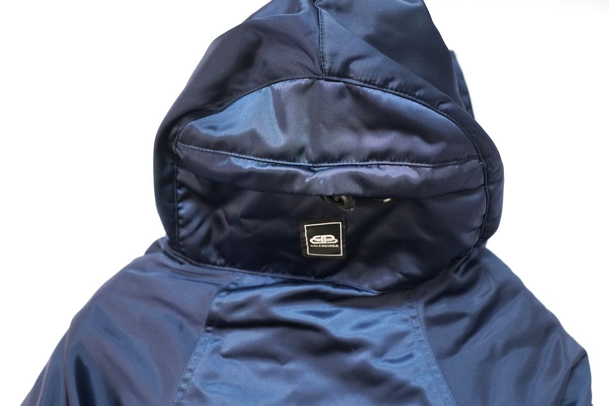 BALENCIAGA バレンシアガ フ－ディ ナイロン コート ジャケット