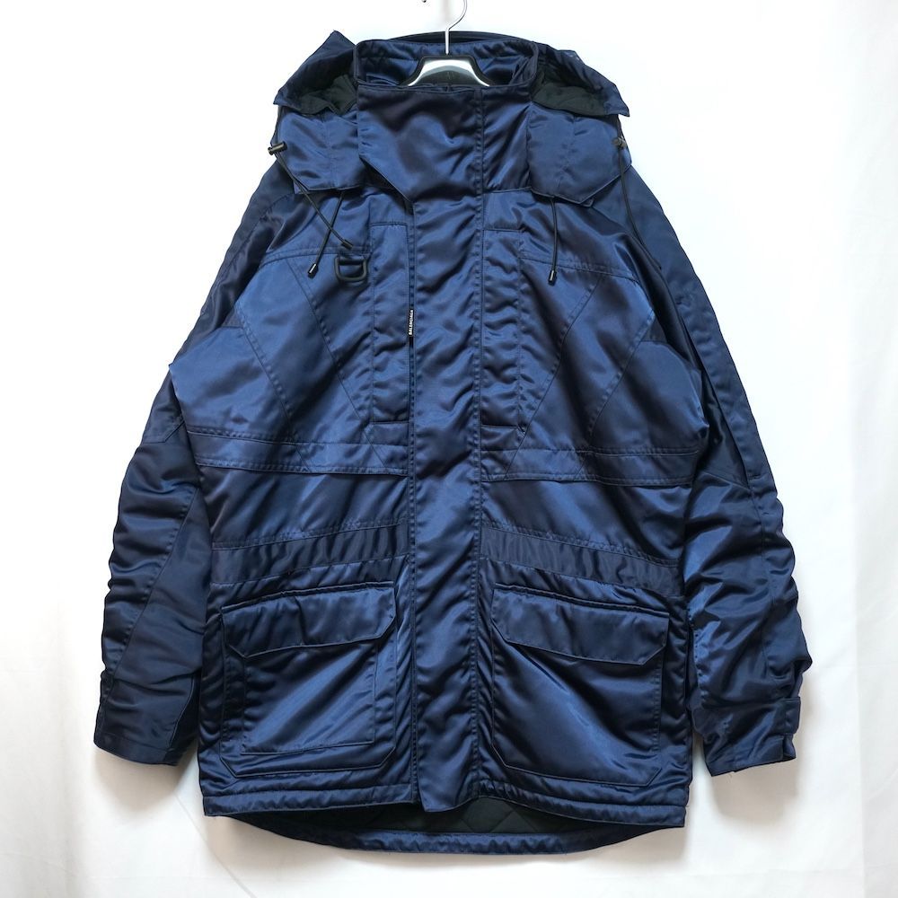 BALENCIAGA バレンシアガ フ－ディ ナイロン コート ジャケット