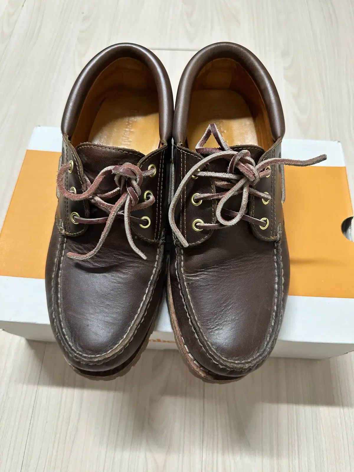 280 ティンバーランド ボートシューズ ブラウン