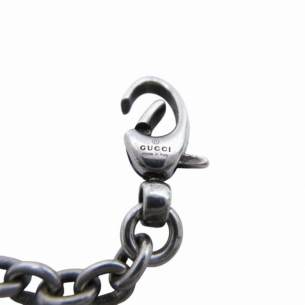 GUCCI グッチ インターロッキングG ロゴ シルバー925 ネックレス