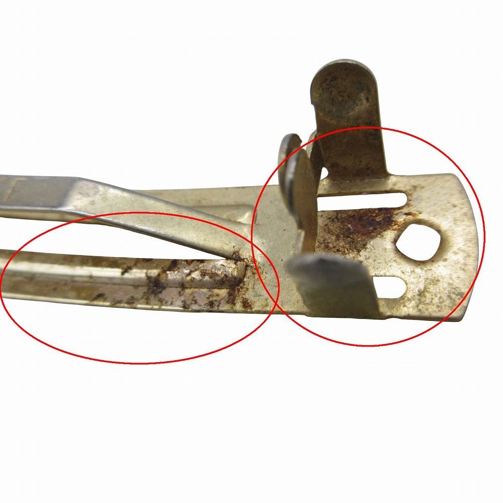 美品 CHANEL 希少 チョコバー ココマーク バレッタ シャネル CHANEL