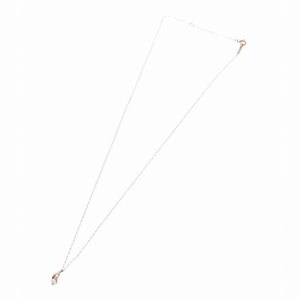 美品 カナル ヨンドシー canal4℃ K18 PG ピンクゴールド 2P