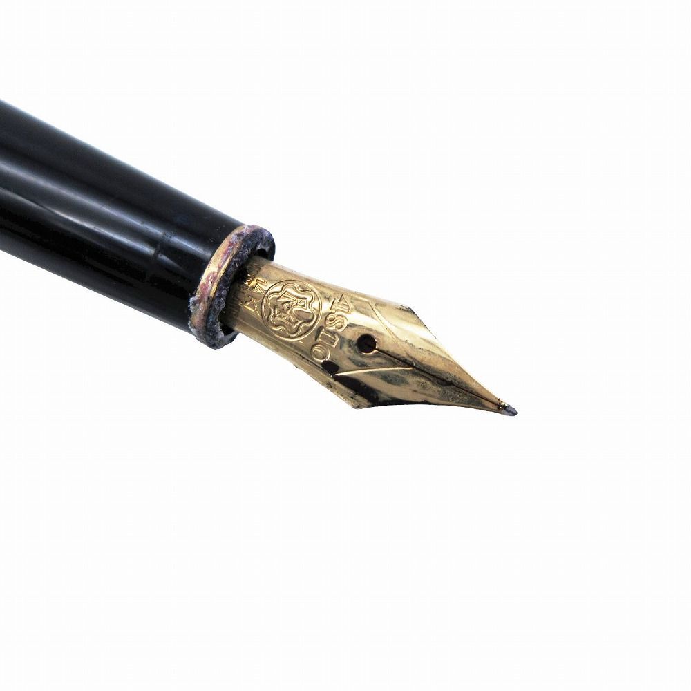  Mont Blanc モンブラン マイスターシュテュック ペン先 K 14 万年筆 筆記用具 ブラック 万年筆 万年筆 インク