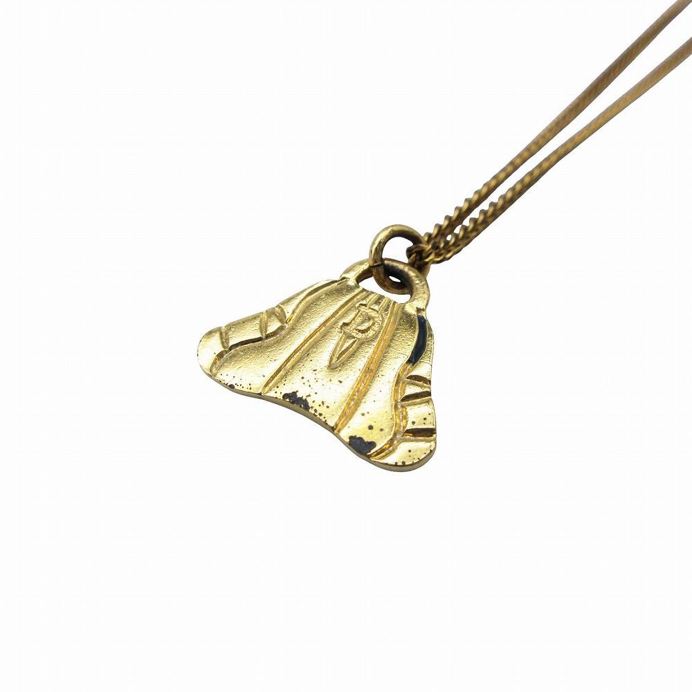 クリスチャンディオール ネックレス ヴィンテージ ハンドバッグモチーフ 中古 Christian Dior クリスチャンディオール ネックレス バッグモチーフ