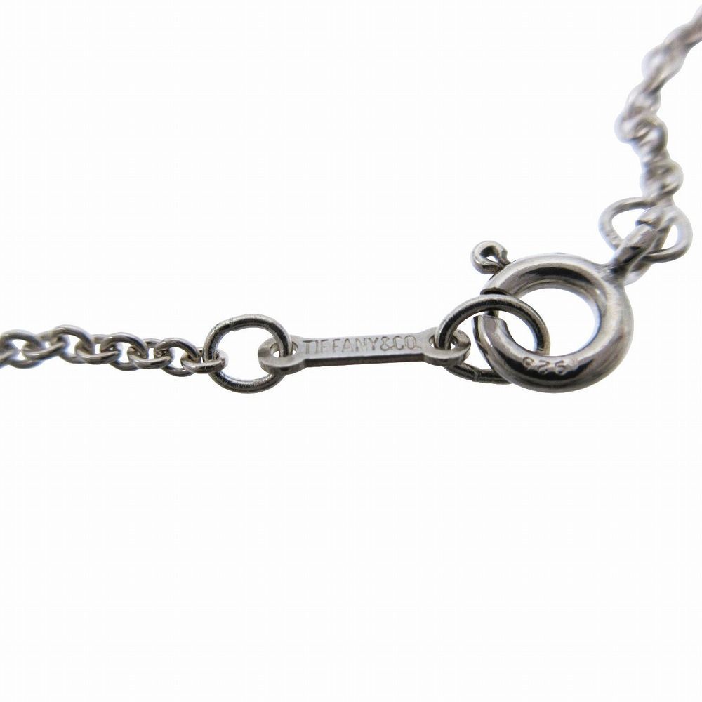 美品 スモール ティファニー ビーン ネックレス シルバー925 ビーンズ TIFFANY ティファニービーンズネックレスシルバー925