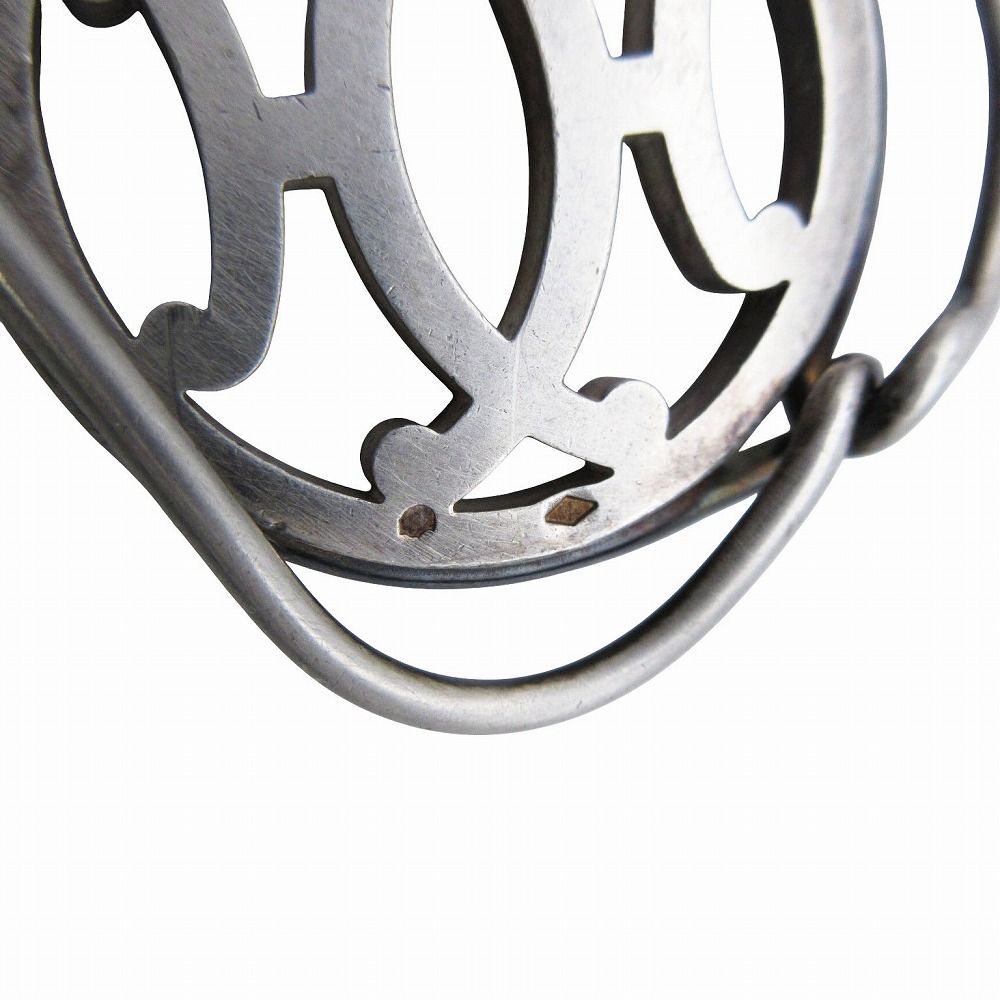 HERMES エルメス マネークリップ キス Hモチーフ SV925 シルバー