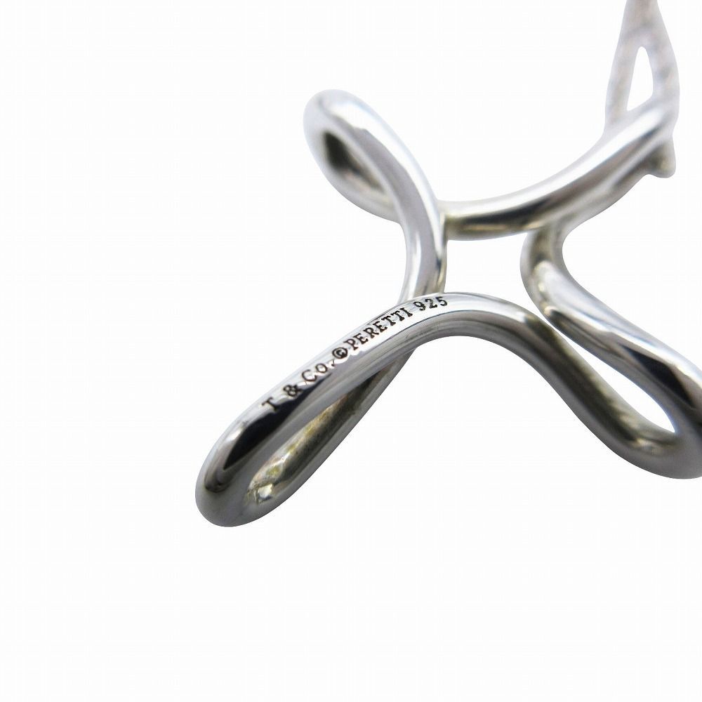 美品 Tiffany & Co. ティファニー Open Cross Infinity オープンクロス