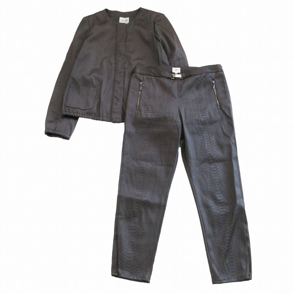 ARMANI COLLEZIONI アルマーニコレツォーニ パイソン柄 パンツ