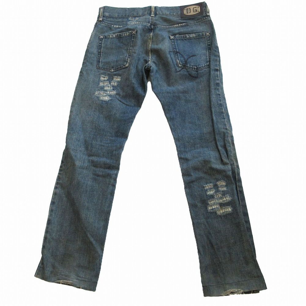 Dolce & Gabbana ストレートデニム DGロゴ D&G ストレートデニム