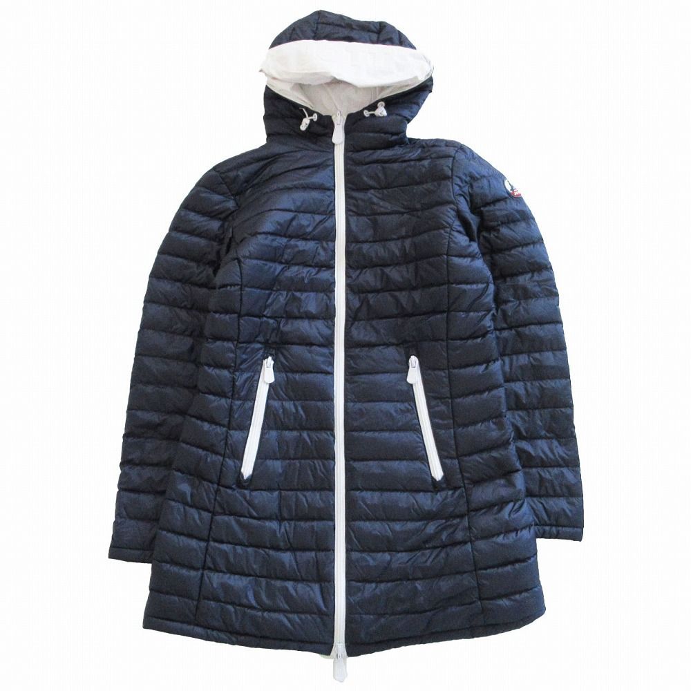 ◆JOTT　ジョット　レディース　ダウンコート　リバーシブル　Mサイズ　ネイビー JOTT ジョット 軽量 リバーシブル ダウンコート アウター ネイビー