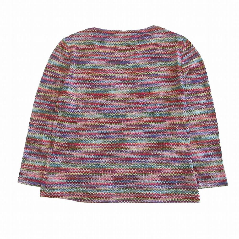 MISSONI ミッソーニ 総柄 ラメ入り ニット セーター 長袖 トップス