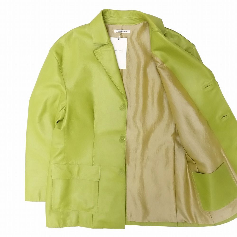 未使用品 24ss FUMIKA UCHIDA フミカウチダ レザー ジャケット コート