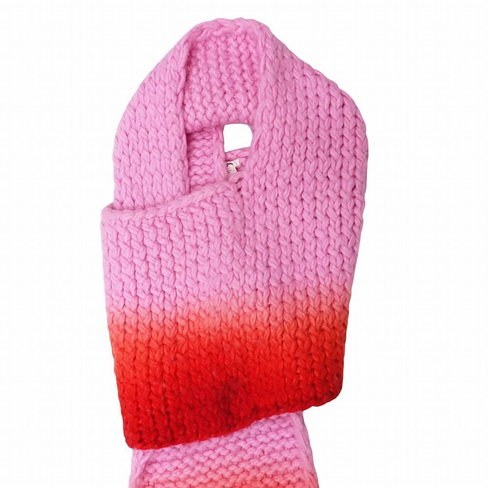 20aw FUMIKA UCHIDA フミカウチダ グラデーション マフラー ニット