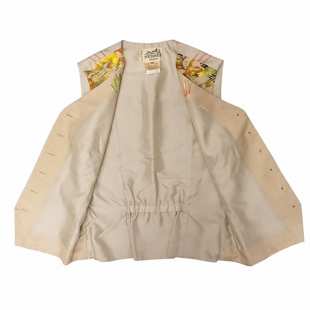 良品 Vintage HERMES エルメス ベスト ジレベスト ラントリュ 侵入者