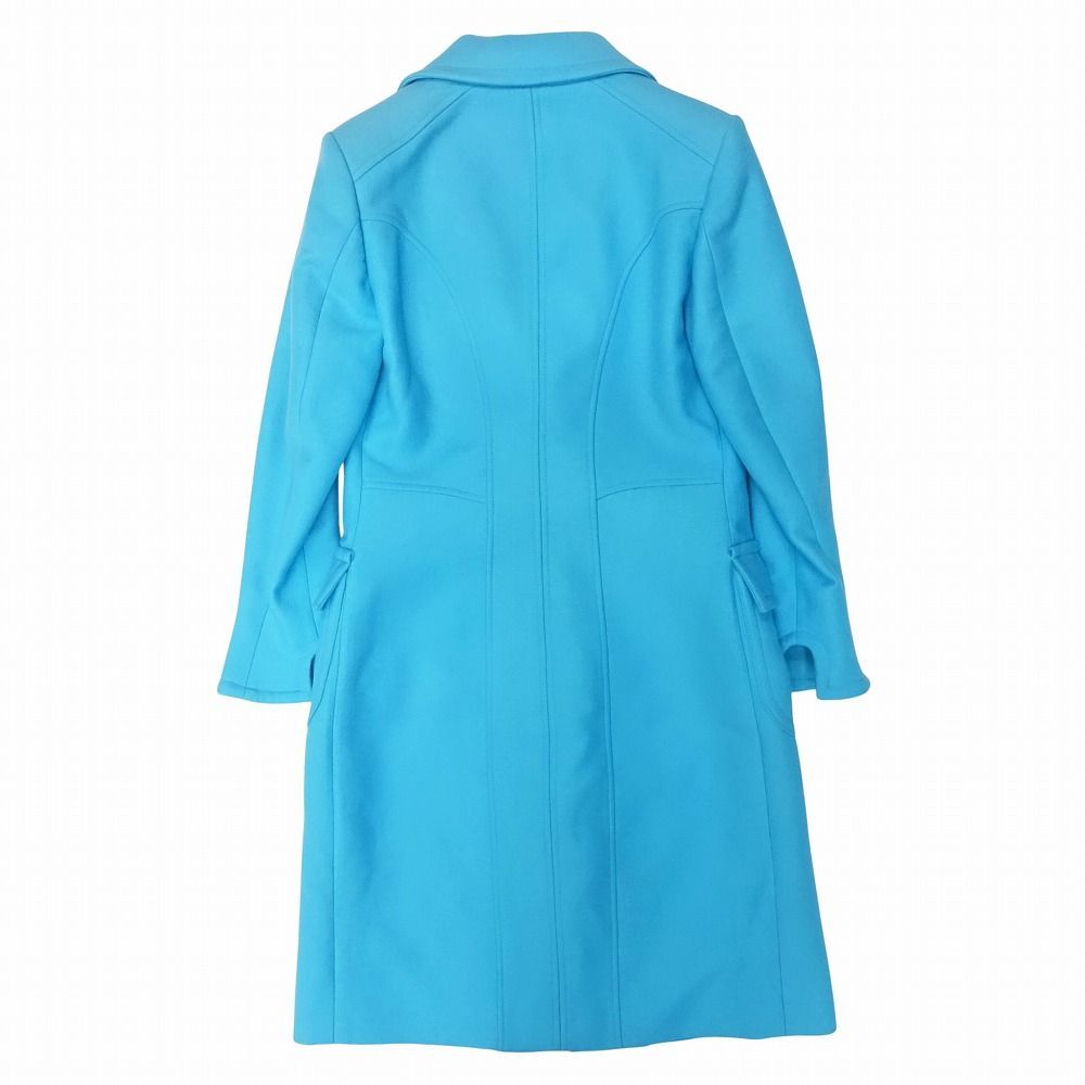 極美品 VERSACE ヴェルサーチ ヴェルサーチェ ウール ロング コート