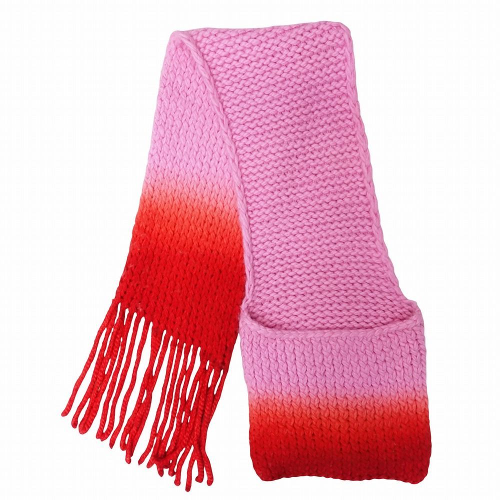 20aw FUMIKA UCHIDA フミカウチダ グラデーション マフラー ニット